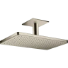 Купить купить верхний душ axor showersolutions, 1 jet, с потолочным подсоединением, 460x270 мм, полированный никель арт. 35277830