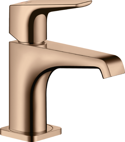 Купить купить смеситель для гостевой раковины axor citterio e 90 с рычаговой рукояткой, полированное красное золото арт. 36112300