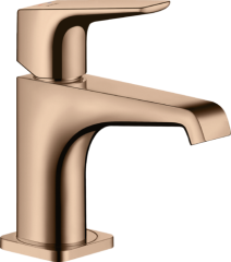 Смеситель для гостевой раковины AXOR Citterio E 90 с рычаговой рукояткой, полированное красное золото арт. 36112300