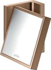 Зеркало для бритья AXOR Universal Rectangular, полированное красное золото арт. 42649300