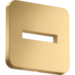 Розетка Softsquare Axor ShowerSolutions, настенная, шлифованное золото арт. 35214250