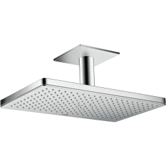 Верхний душ Axor ShowerSolutions, 1 jet, с потолочным подсоединением, 460x270 мм, сталь арт. 35277800