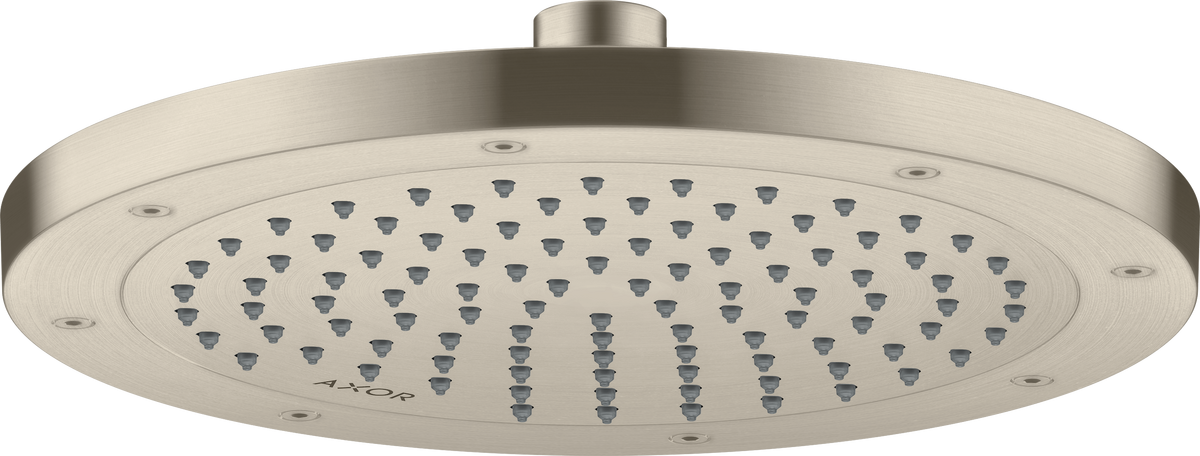 Купить купить верхний душ axor showersolutions 245 1jet, матовый никель арт. 35380820