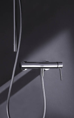 Купить купить смеситель для душа axor starck, внешнего монтажа, с круглой рычаговой рукояткой, хром арт. 10611000