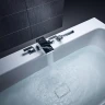 Купить купить смеситель на край ванны axor myedition на 4 отверстия без панели, хром арт. 47432000