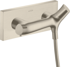 Термостат для душа Axor Starck Organic, внешнего монтажа, шлифованный никель арт. 12602820
