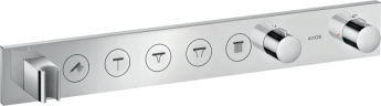 Купить купить термостат axor showerselect select 670/90, для 5 потребителей, скрытого монтажа, хром арт. 18358000