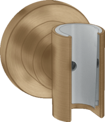 Держатель для душа AXOR Citterio круглый, матовая бронза арт. 39525140