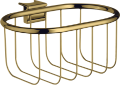 Угловая корзинка AXOR Montreux 160/83 полированное золото арт. 42066990