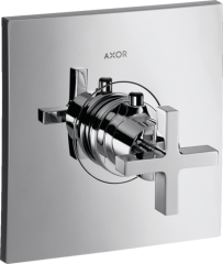 Термостат AXOR Citterio Highflow с крестообразной рукояткой, хром арт. 39716000