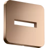 Купить купить розетка softsquare axor showersolutions, настенная, полированное красное золото арт. 35214300