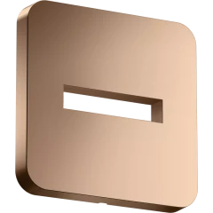Розетка Softsquare Axor ShowerSolutions, настенная, полированное красное золото арт. 35214300