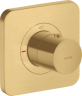 Купить купить термостат axor citterio e 120/120, скрытого монтажа, матовое золото арт. 36702250