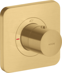 Термостат AXOR Citterio E 120/120, скрытого монтажа, матовое золото арт. 36702250