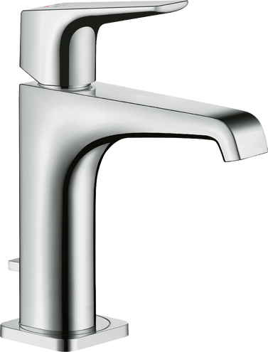 Купить купить смеситель для раковины axor citterio e 130, с рычаговой рукояткой, со сливным гарнитуром, хром арт. 36110000