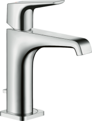 Смеситель для раковины AXOR Citterio E 130, с рычаговой рукояткой, со сливным гарнитуром, хром арт. 36110000