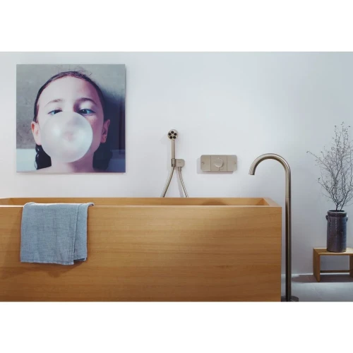 Купить купить душевой шланг axor starck с металлическим эффектом, 2 м, полированный никель арт. 28284830