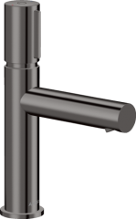 Смеситель AXOR Uno для раковины Select 110, с незапираемым сливным набором, полированный черный, хром арт. 45012330