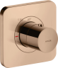 Купить купить термостат axor citterio e 120/120, скрытого монтажа, полированное красное золото арт. 36702300