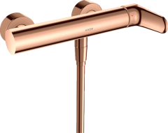 Смеситель для душа AXOR Citterio M однорычажный, внешнего монтажа, полированное красное золото арт. 34620300