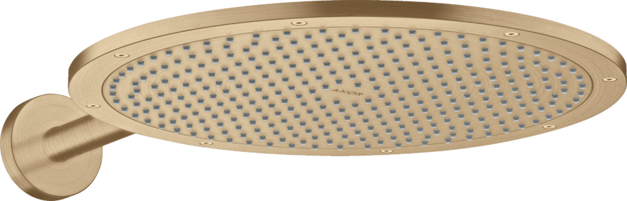 Купить купить верхний душ axor showersolutions 350 1jet, с держателем, матовая бронза арт. 26034140