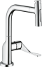 Купить купить кухонный смеситель axor citterio select 230 2jet, с вытяжным душем, хром арт. 39862000