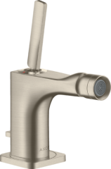 Смеситель для биде AXOR Citterio E однорычажный, матовый никель арт. 36120820