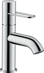 Смеситель для раковины AXOR Uno 70 с рукояткой-петлей, с незапираемым сливным набором, хром арт. 38021000