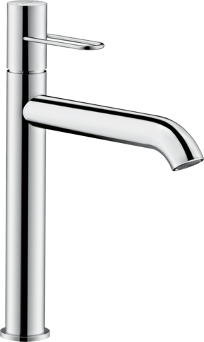 Купить купить смеситель для раковины axor uno 190, с рукояткой-петлей, с незапираемым сливным набором, хром арт. 38032000