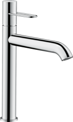 Смеситель для раковины AXOR Uno 190, с рукояткой-петлей, с незапираемым сливным набором, хром арт. 38032000