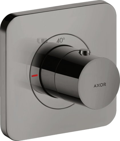Купить купить термостат axor citterio e 120/120, скрытого монтажа, полированный черный, хром арт. 36702330