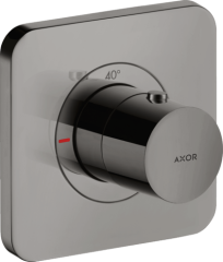 Термостат AXOR Citterio E 120/120, скрытого монтажа, полированный черный, хром арт. 36702330