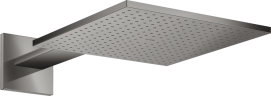 Купить купить верхний душ axor showersolutions 300/300 1jet, с держателем, полированный черный, хром арт. 35314330