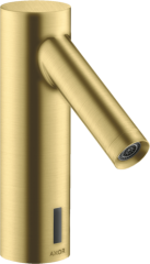 Смеситель для раковины Axor Starck, электронный, без регулировки температуры, питание от сети 230 В, шлифованная медь арт. 10145950