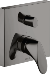 Смеситель для ванны Axor Starck Organic, однорычажный, скрытого монтажа, полированный черный, хром арт. 12415330