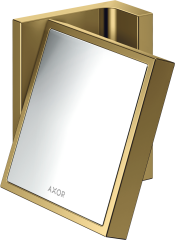 Зеркало для бритья AXOR Universal Rectangular, полированное золото арт. 42649990