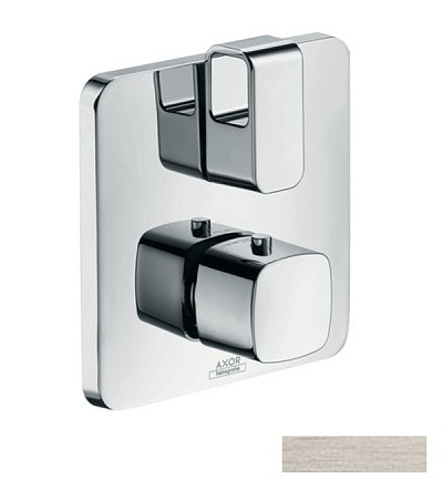 Купить купить термостат axor urquiola, с запорным/переключающим вентилем, сталь арт. 11733800