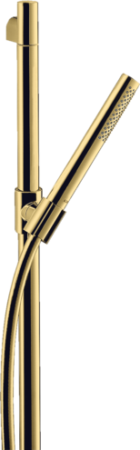 Купить купить душевой набор axor starck, 0,9 м, с ручным душем-"палочкой", 1 jet, полированное золото арт. 27983990