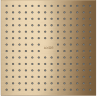 Купить купить верхний душ axor showersolutions 250/250 1jet, потолочный монтаж, шлифованная бронза арт. 35309140