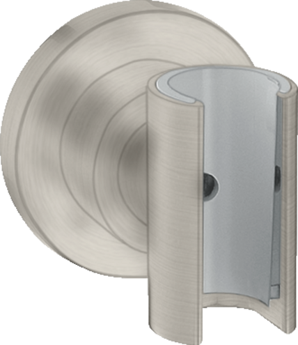 Купить купить держатель для душа axor citterio круглый, сталь арт. 39525800