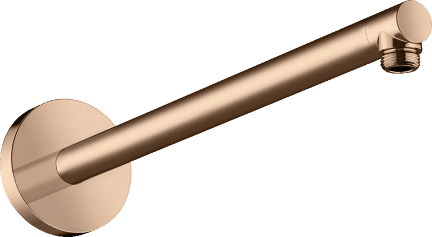 Купить купить держатель верхнего душа axor showersolutions, 390 мм, полированное красное золото арт. 26431300