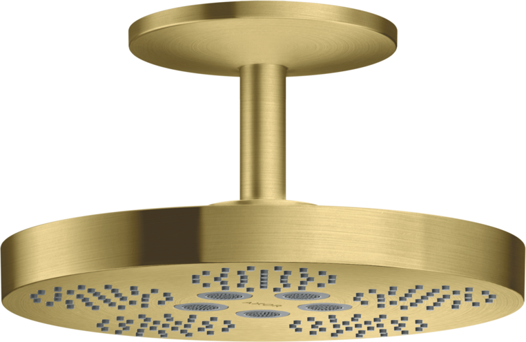 Купить купить верхний душ axor one 280 2jet с потолочным подсоединением, шлифованная медь арт. 48494950