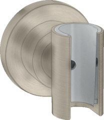 Держатель для душа AXOR Citterio круглый, матовый никель арт. 39525820