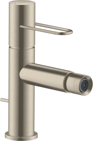 Купить купить смеситель для биде axor uno однорычажный, шлифованный никель арт. 38211820