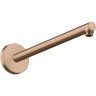 Купить купить держатель верхнего душа axor showersolutions, 390 мм, шлифованное красное золото арт. 26431310