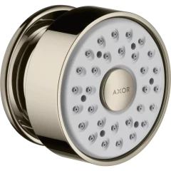 Боковая форсунка душа Axor, 1 jet, круглая, полированный никель арт. 28464830