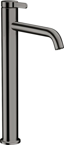 Купить купить смеситель для раковины axor select 260, с рычаговой рукояткой, со сливным гарнитуром, полированный черный, хром арт. 48002330