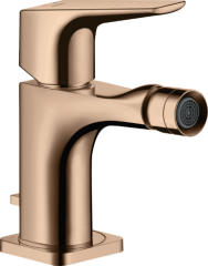 Смеситель для биде AXOR Citterio E с рычаговой рукояткой, полированное красное золото арт. 36121300