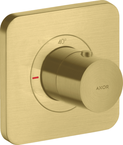 Купить купить термостат axor citterio e 120/120, скрытого монтажа, матовая латунь арт. 36702950