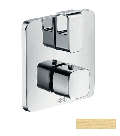 Купить купить термостат axor urquiola, с запорным/переключающим вентилем, шлифованная медь арт. 11733950